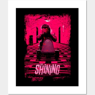 Shining Legacy Embrace the Iconic Horror Genre and Memorable Characters of the Classic Film on a Tee Posters and Art